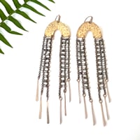 Image 4 of Mesmer Rutile Quartz Earrings