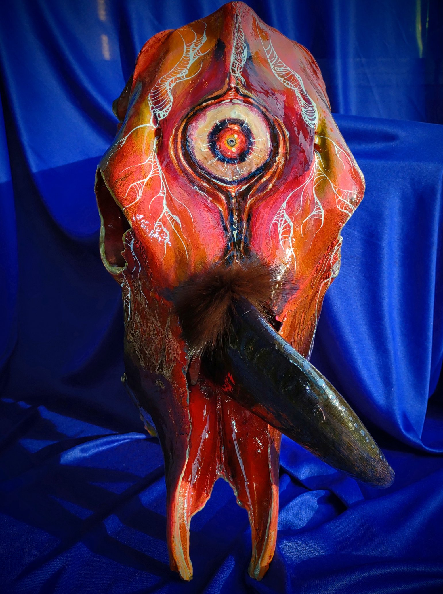 Image of "Kansas Cyclops" Skull 