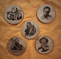 Horror Heros Drink Coaster Set