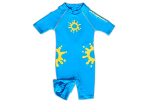 Image of SunSplash Baby UV Sunsuit WITH MATCHING LEGIONNAIRE HAT- Reduced from €37.50 