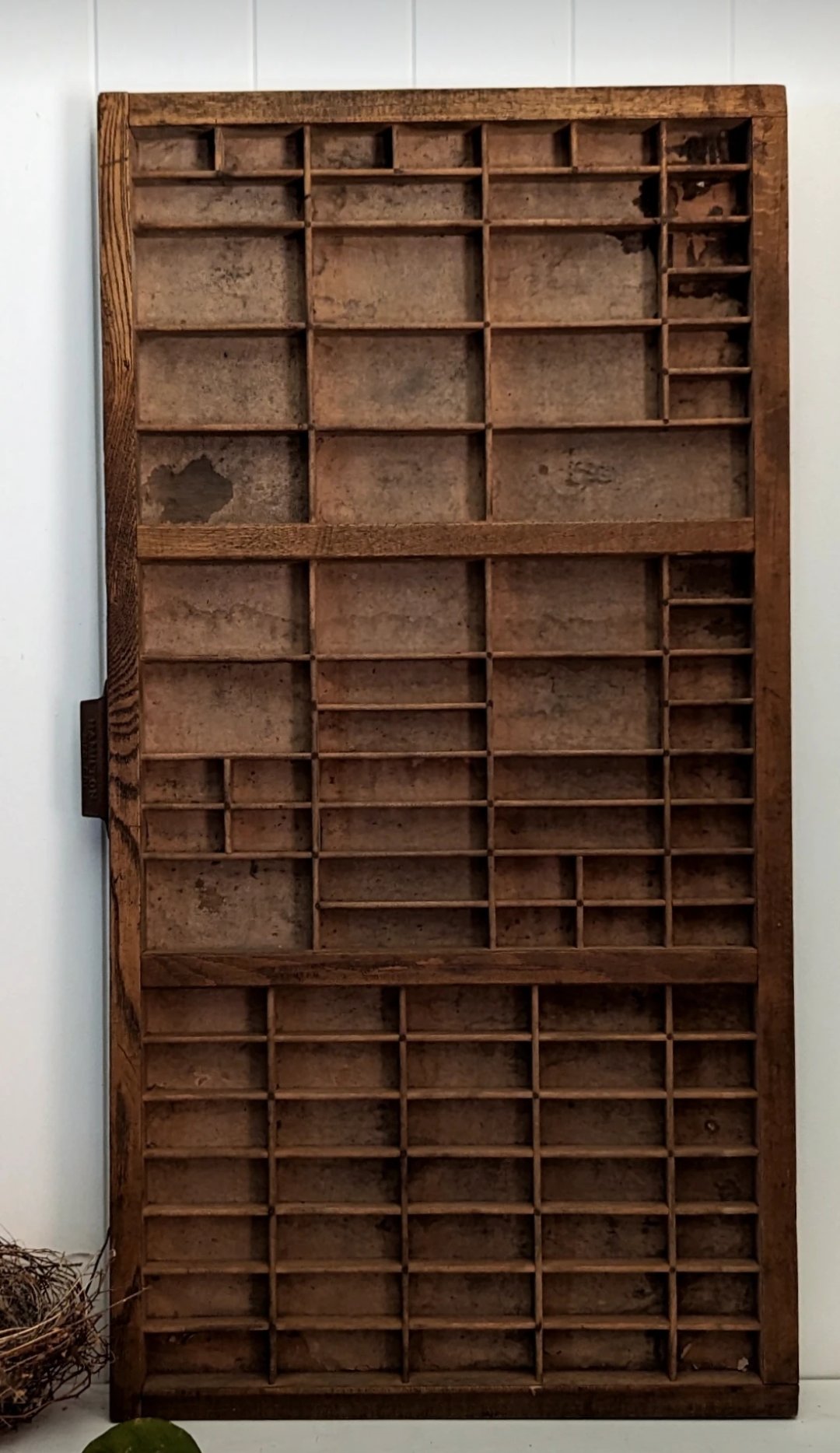 Image of Timber printers tray