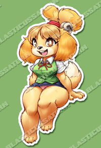Image 1 of Belle - Vinyl Sticker