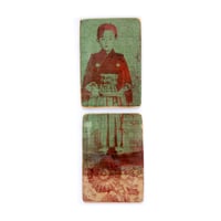 Image 1 of Monotype - "Enfant japonais circa 1870" - 11 x 32 cm