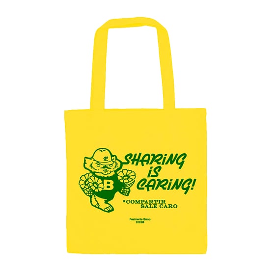 Image of SHARING YELLOW TOTE