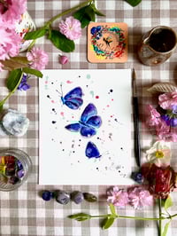 Image 2 of Butterfly Prints 8x10in