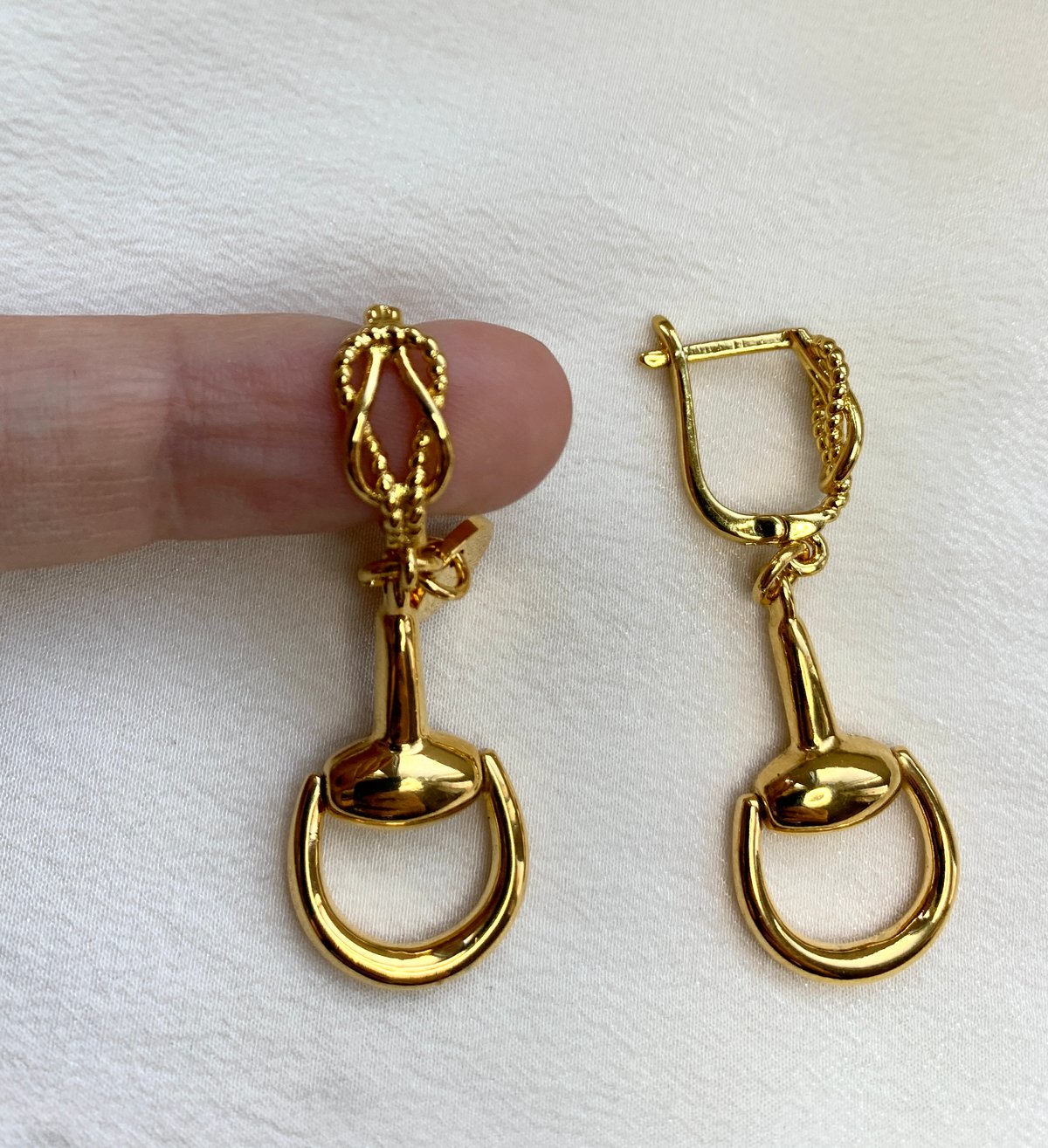 Image of Re-worked Gucci earrings