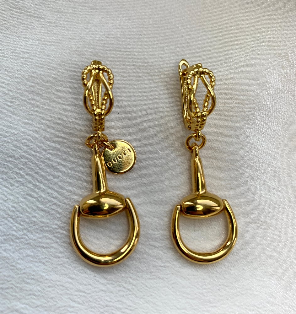 Image of Re-worked Gucci earrings