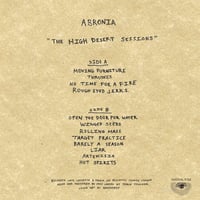 Image 2 of Abronia - The High Desert Sessions (Sam Giles Kraft Card Sleeve CDr) 2 LEFT