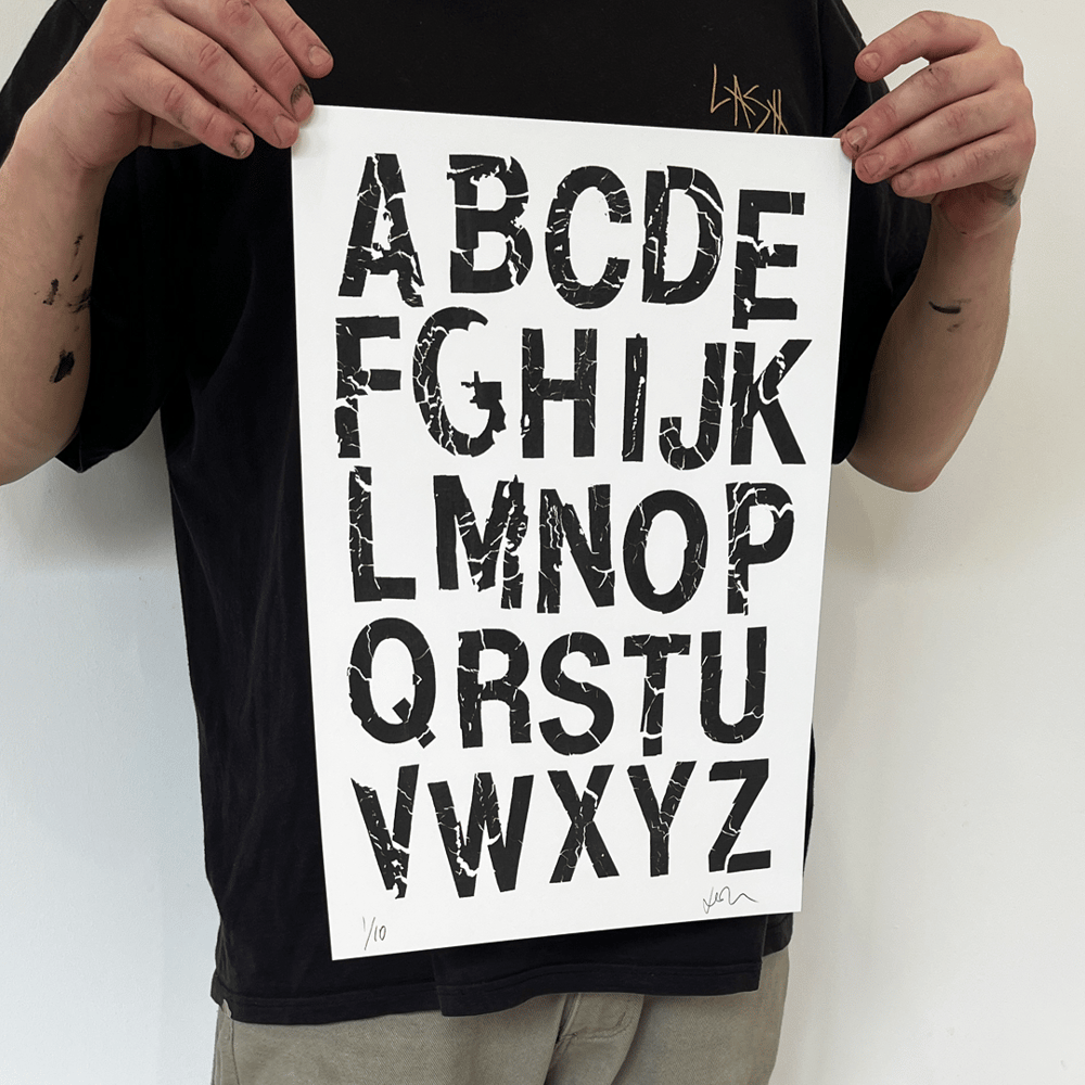 HELFRACTICA Screen Print Ltd Ed of 10