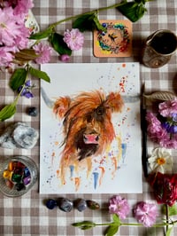 Image 2 of Various Animal Prints No2 - A4