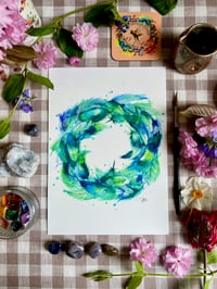 Image 3 of Selection of Wreath Prints A4
