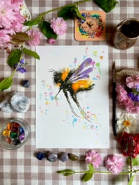 Image 2 of My Iconic Bee Prints A4