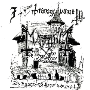 Image of Mayhem  " I Love Translyvania "  Flag / Banner / Tapestry /