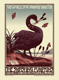 Image 1 of 'The Smashing Pumpkins - Newcastle, Australia 2023' Artist's edition lithograph