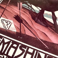 Image 2 of 'The Smashing Pumpkins - Newcastle, Australia 2023' Artist's edition lithograph