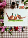 Farm Creatures - Pheasants, Runner Ducks, Hare