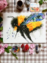 Image 1 of Giant Bee Prints A3