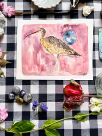 Image 2 of "Curlew Moon" Original