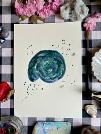 Image 2 of "Ammonite Fossil" Original