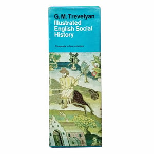 G M Trevelyan - Illustrated English Social History - Complete Boxed Set 