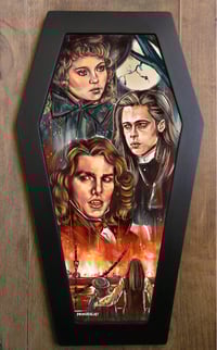 Limited Edition Interview with the Vampire Coffin Framed Art (Free Shipping!)