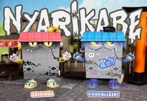 Image of Nyarikabe (Original Colorway or set)  [Ghetto Hyakki Yagyo Series]