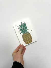 Plantable Seed Card - Pineapple Mandala