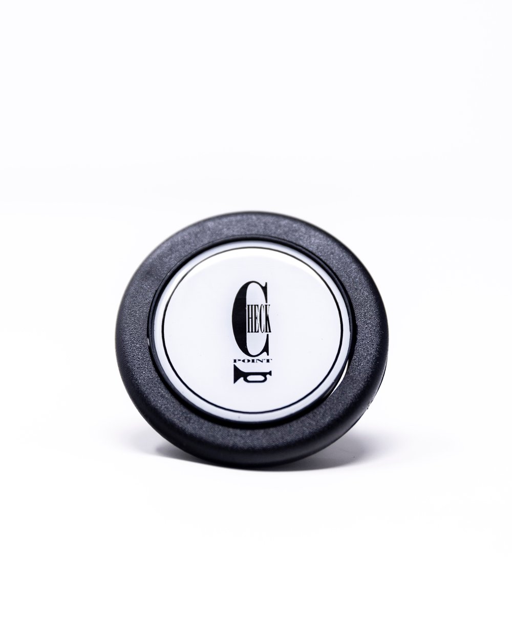 CHECKPOINT Vintage Style Horn Button (White)