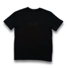 Black oversized basic T-shirts 