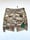 Image of just for protection patched camouflaged cargo shorts 