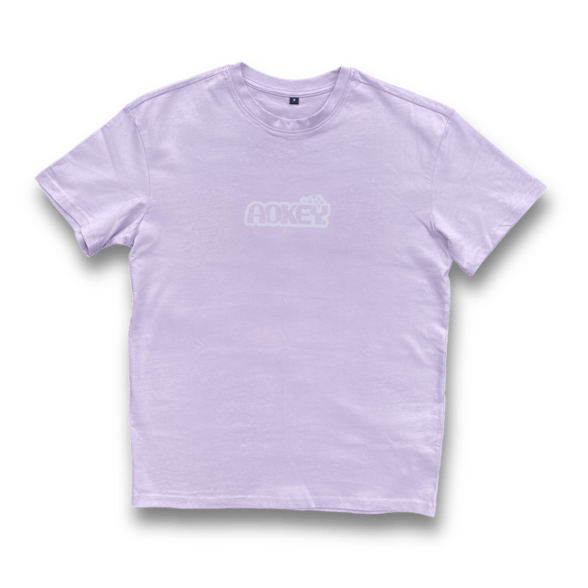 Lilac basic oversized T-shirt 