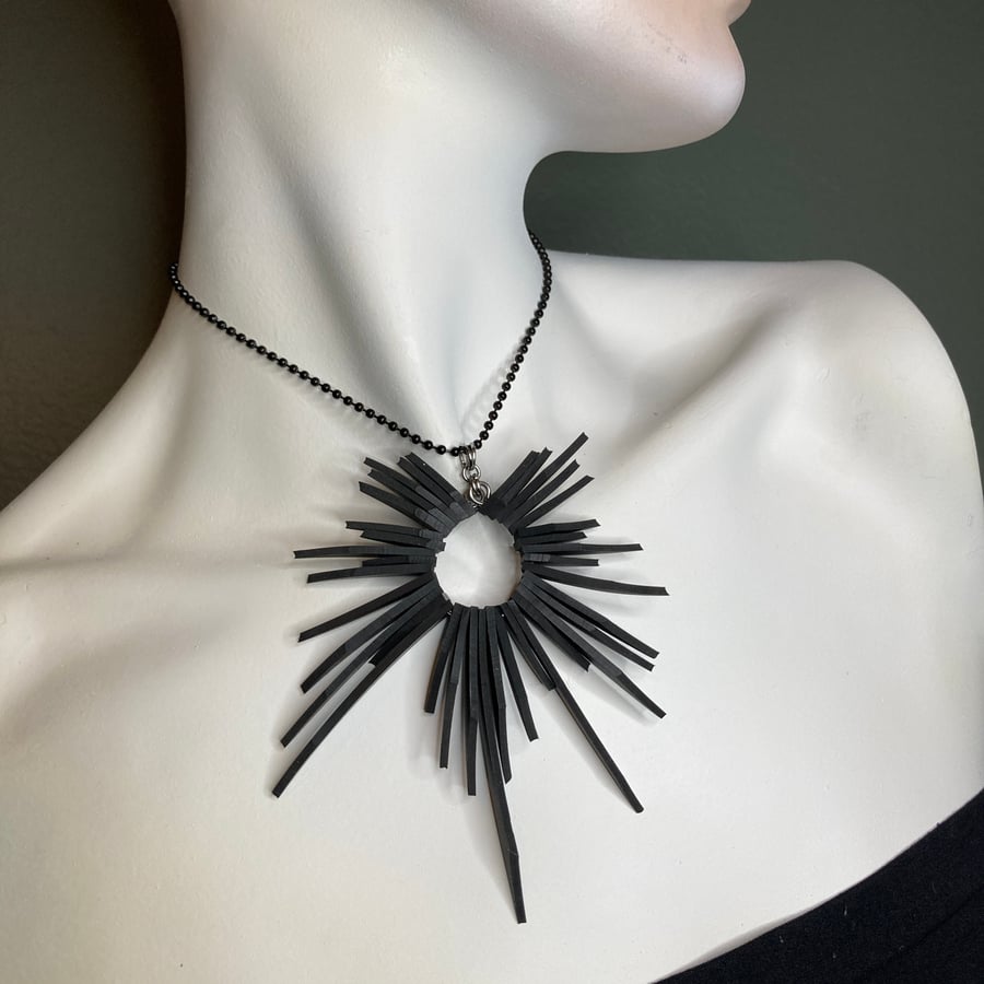 Image of Sunburst Adjustable Necklace