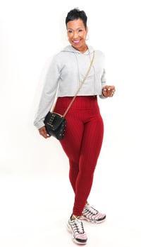 Image 1 of Peanut Butter Cropped Top