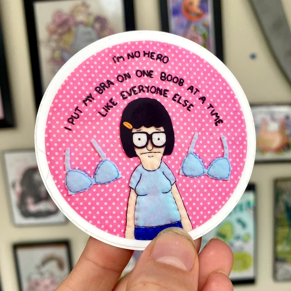 Belcher Sisters Embroidery Hoop Stickers