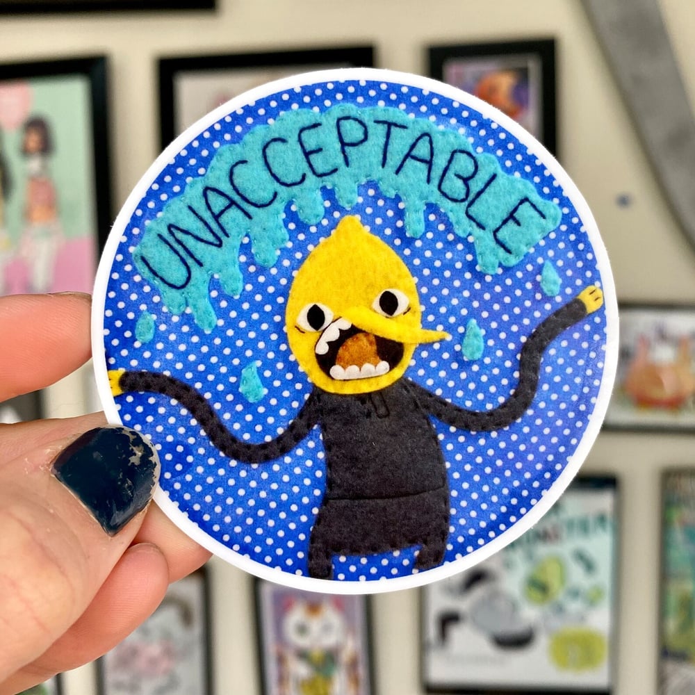 Adventure Time Embroidery Hoop Stickers