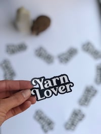 Image 2 of YARN LOVER STICKERS