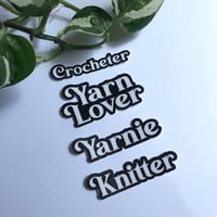 Image 1 of YARN LOVER STICKERS