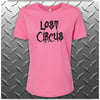 OFFICIAL - LOST CIRCUS - WOMENS PINK "LC" LOGO SHIRT