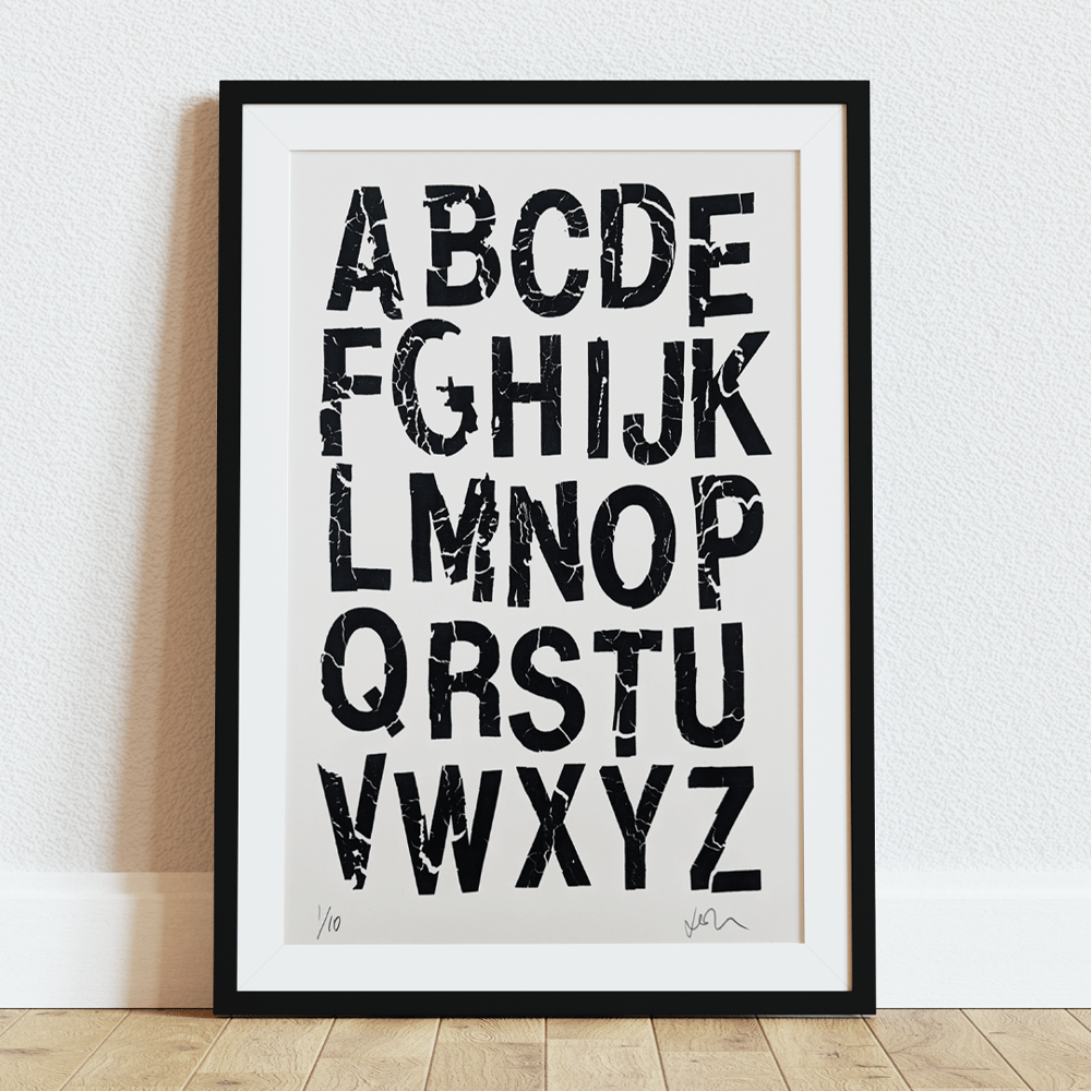 HELFRACTICA Screen Print Ltd Ed of 10