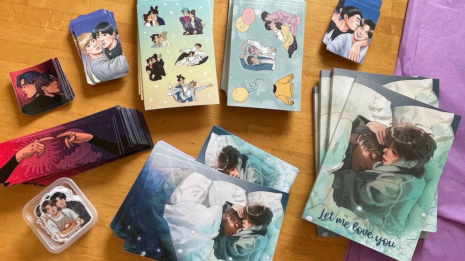 Image of Flat Merch — Prints, Sticker Sheets, Die-Cut Stickers