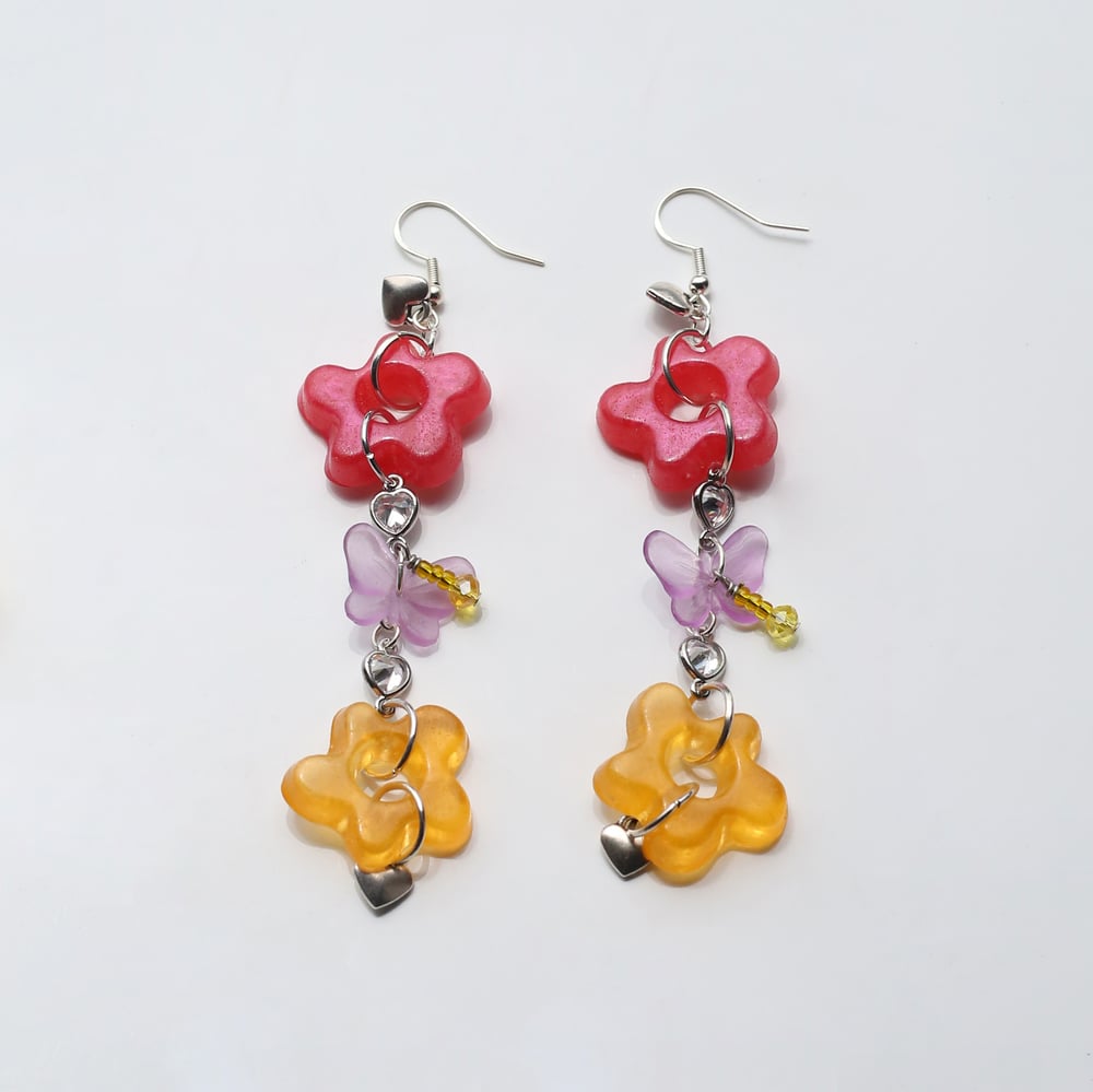 Image of Sunset Blvd Flower Earrings