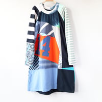 14 14th fourteen bday birthday adult M L longsleeved raglan courtneycourtney tunic tshirt dress