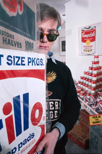Henri Dauman 'Andy Warhol, The American Supermarket, NYC, 1964'