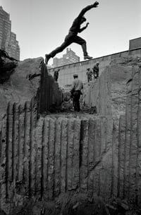 Henri Dauman 'Digging in New York, CBS Building, 6th Avenue, New York, 1963'