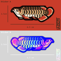 Image 1 of Arowana - Stickers