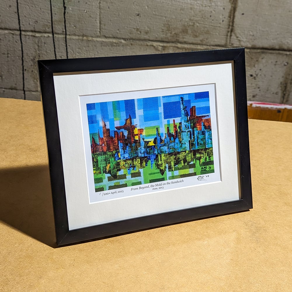 Image of ||| SIGNED PRINT ||| - "From Beyond, the Mold on the Sandwich"