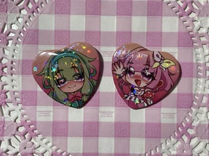 Image of Project Sekai Wonderland x Showtime Star Sparkle Holographic Button