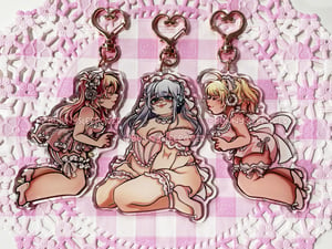 Image of Super Sonico, Pochaco and Taruco Acrylic Charm 