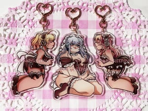 Image of Super Sonico, Pochaco and Taruco Acrylic Charm 