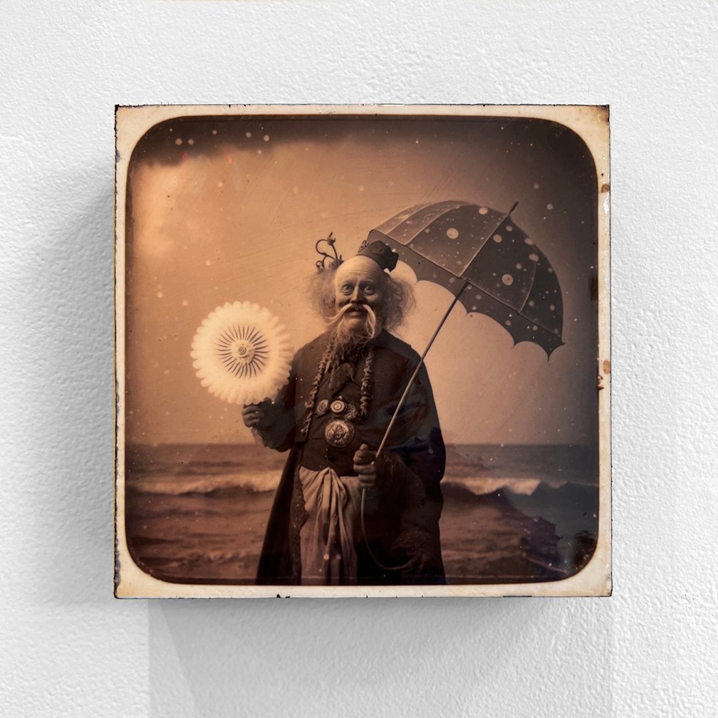 altered AI collages ANTENNAE